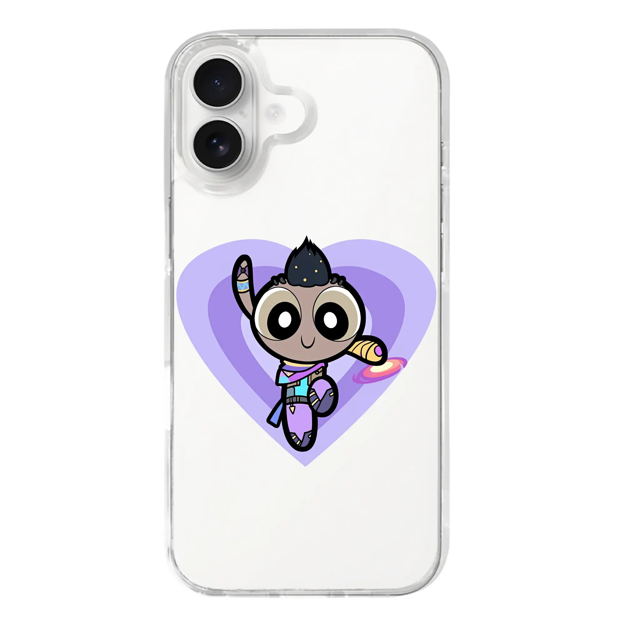 VALORANT グッズ,アストラ - iPhone 17シリーズ 透明スマホケース – 薄型・耐衝撃・精密フィット保護カバー